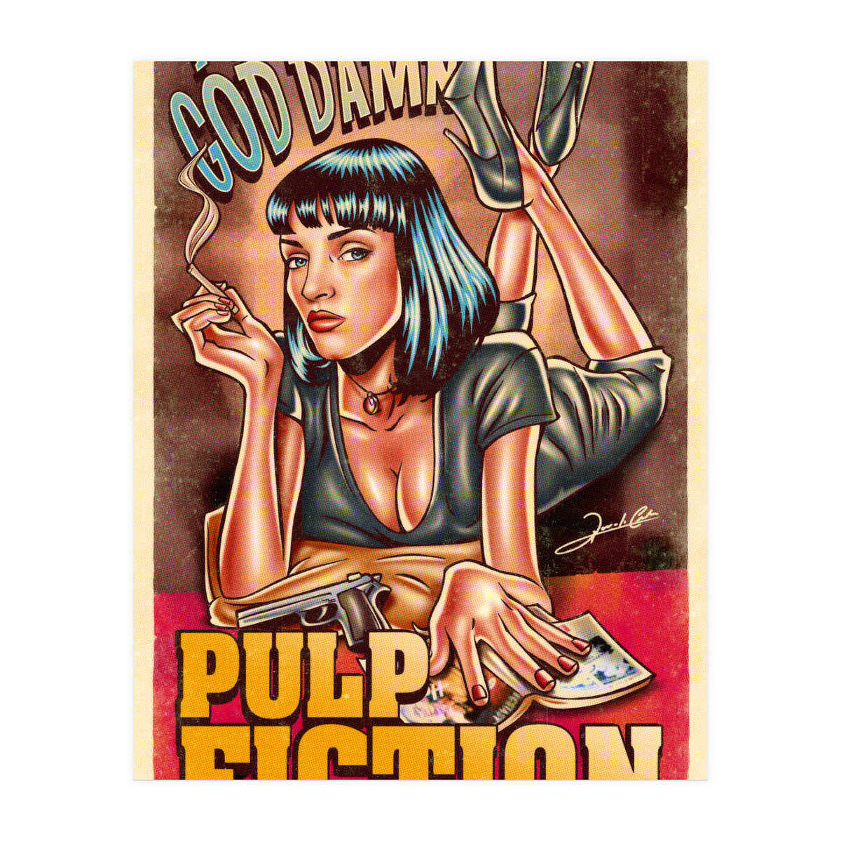 I Said God Damn (Print Only)