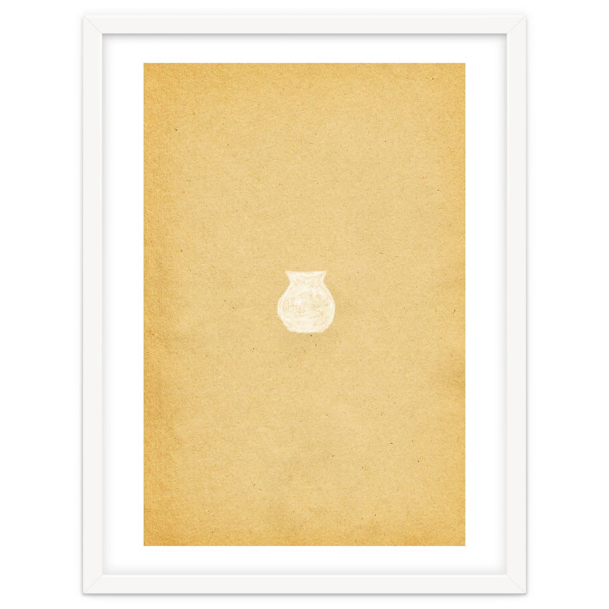 Minimal crock and retro paper