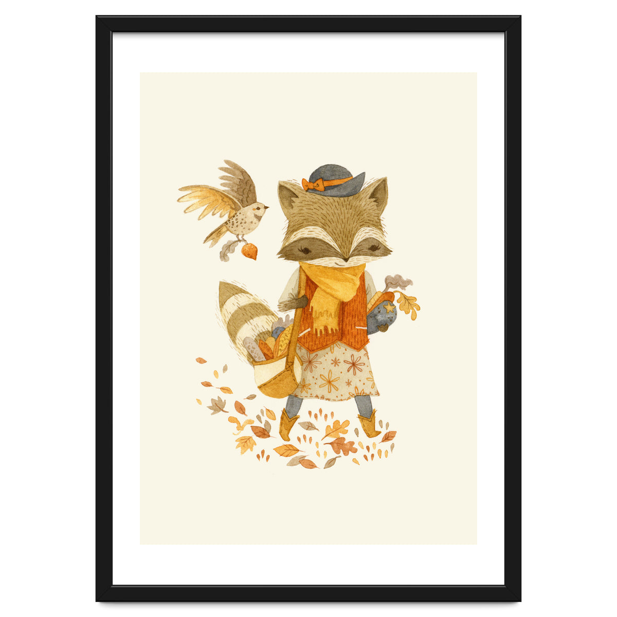 Rebecca The Radish Raccoon