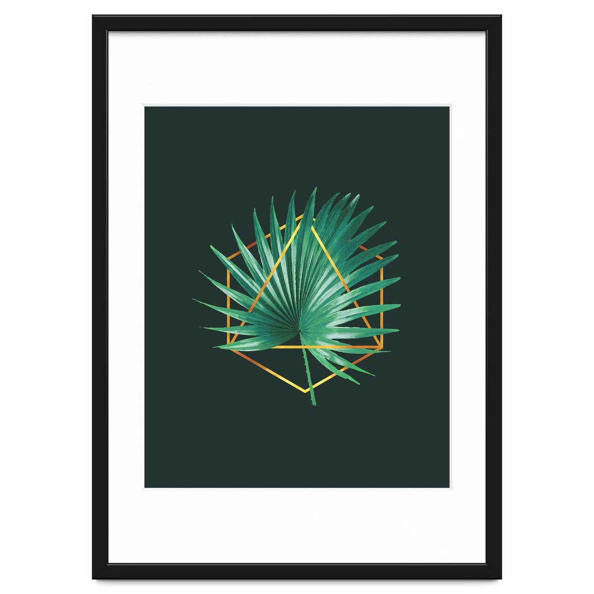 Tropical Palm Leaf 02