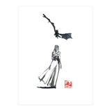 daenerys targaryen and the dragon (Print Only) thumbnail