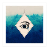 I am watching you square (Print Only) thumbnail