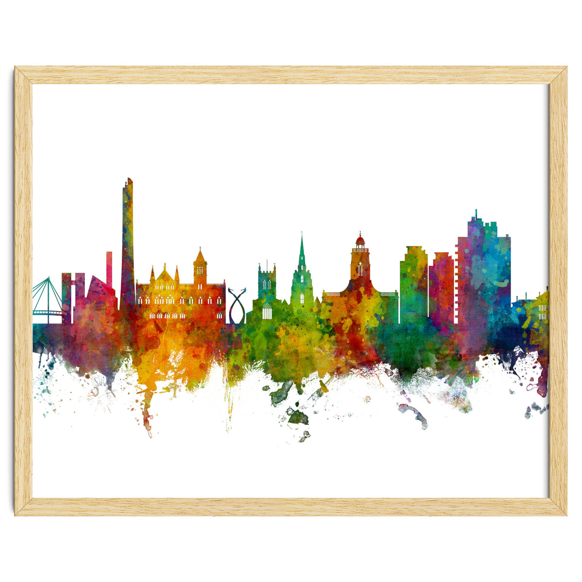 Northampton England Skyline