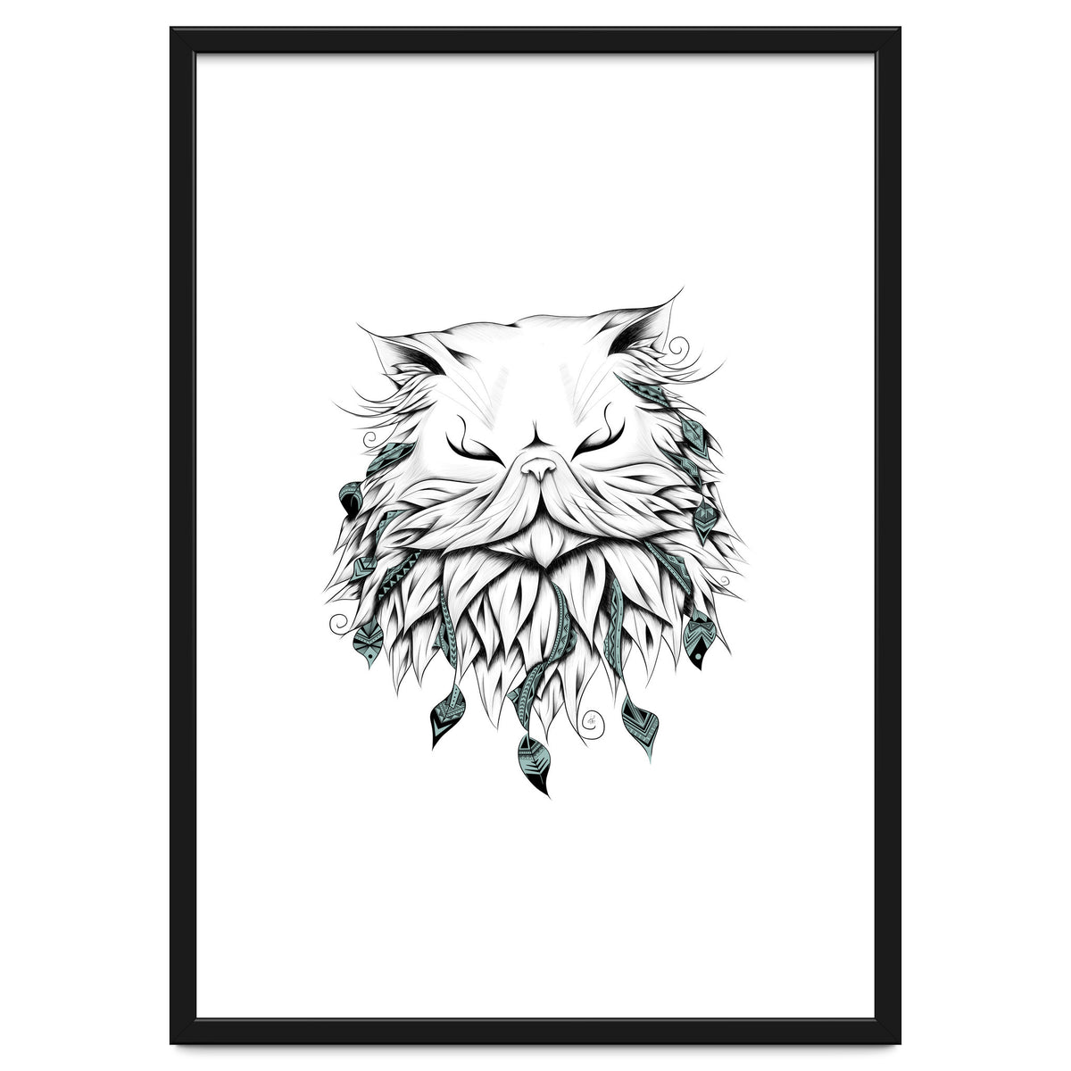 Poetic Persian Cat