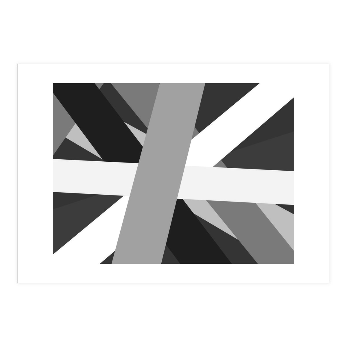 Grey pie 4 (Print Only)