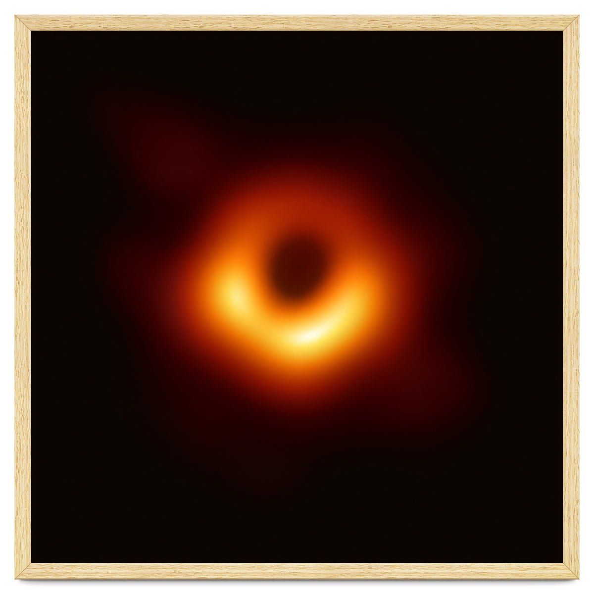 First Image of a Blackhole (Square Version)
