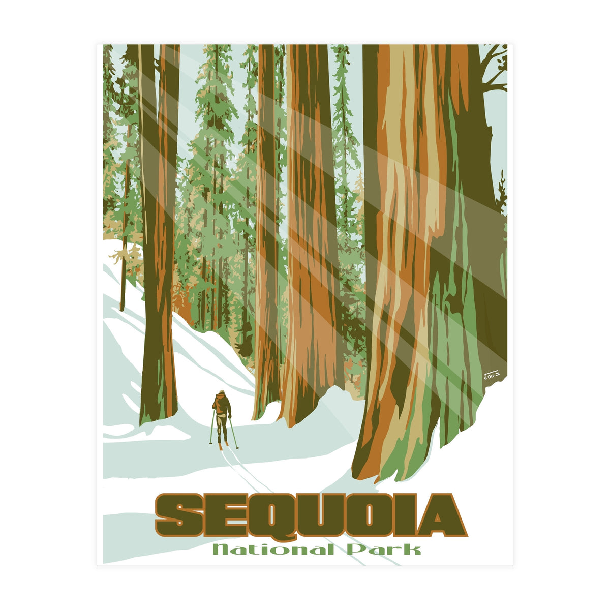 Sequoia National Park Poster (Print Only)