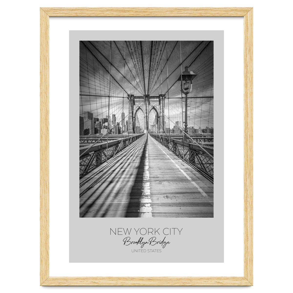 In focus: NEW YORK CITY Brooklyn Bridge