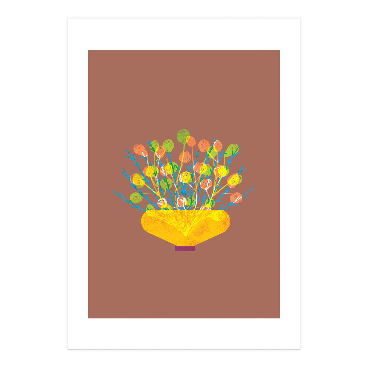 Flower pot IV (Print Only)