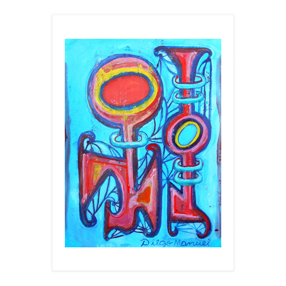 Pop Abstracto 2021 5 (Print Only)