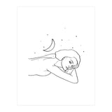 The Moon & The Stars Would Follow Her Wherever She Would Go (Print Only) thumbnail