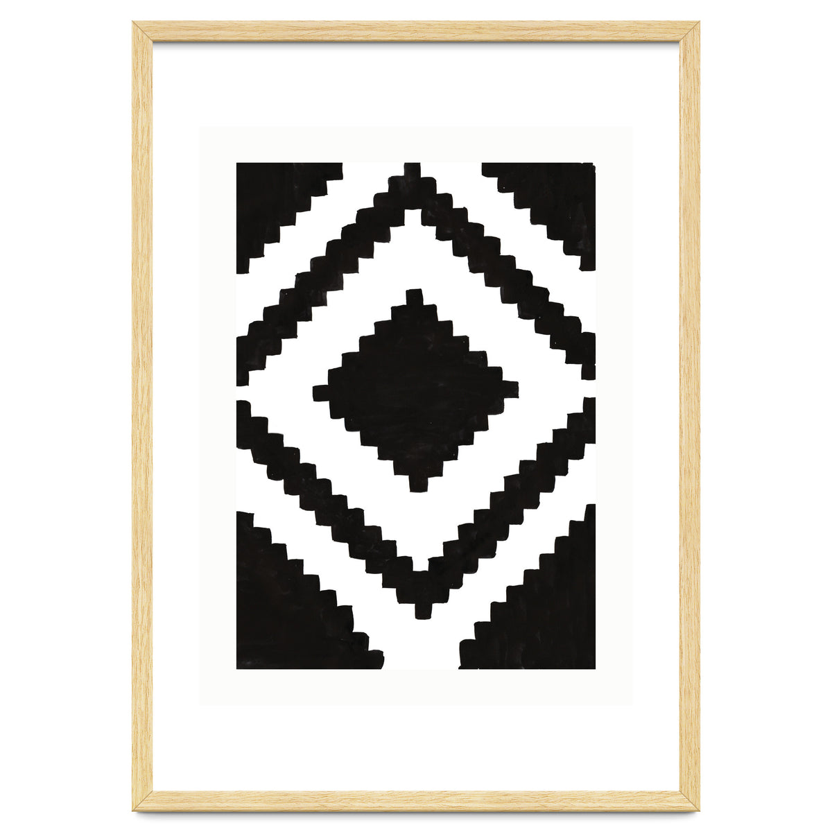 Patterns Aztec Black