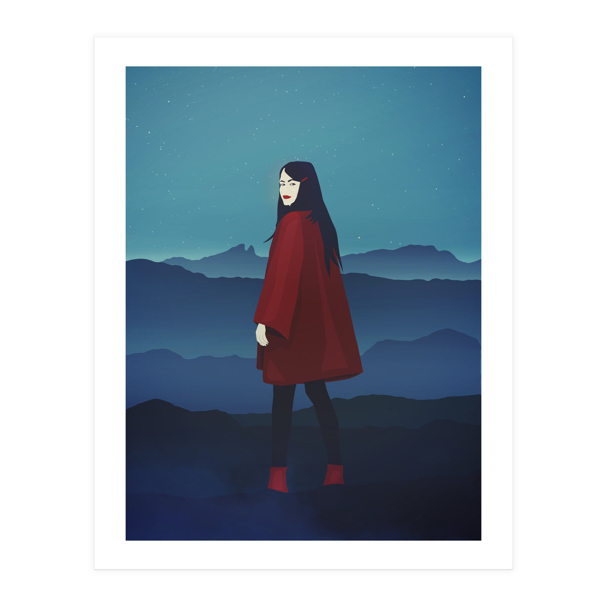 The Red Coat (Print Only)