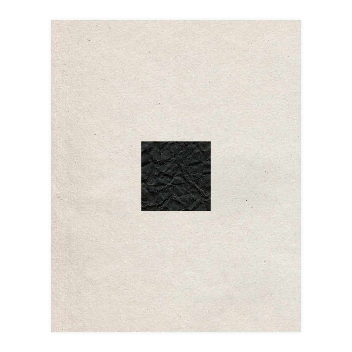 Minimal black square (Print Only)