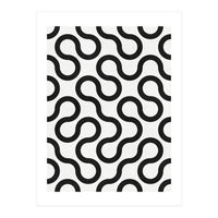 My Favorite Geometric Patterns No.28 - White (Print Only)