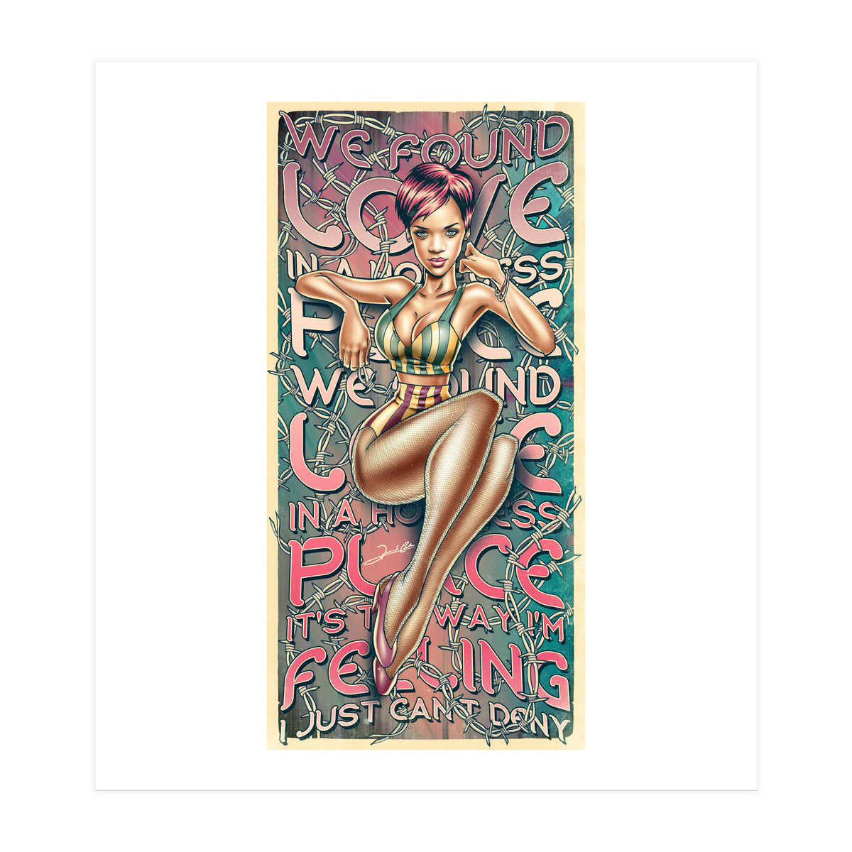 We Found Love (Print Only)