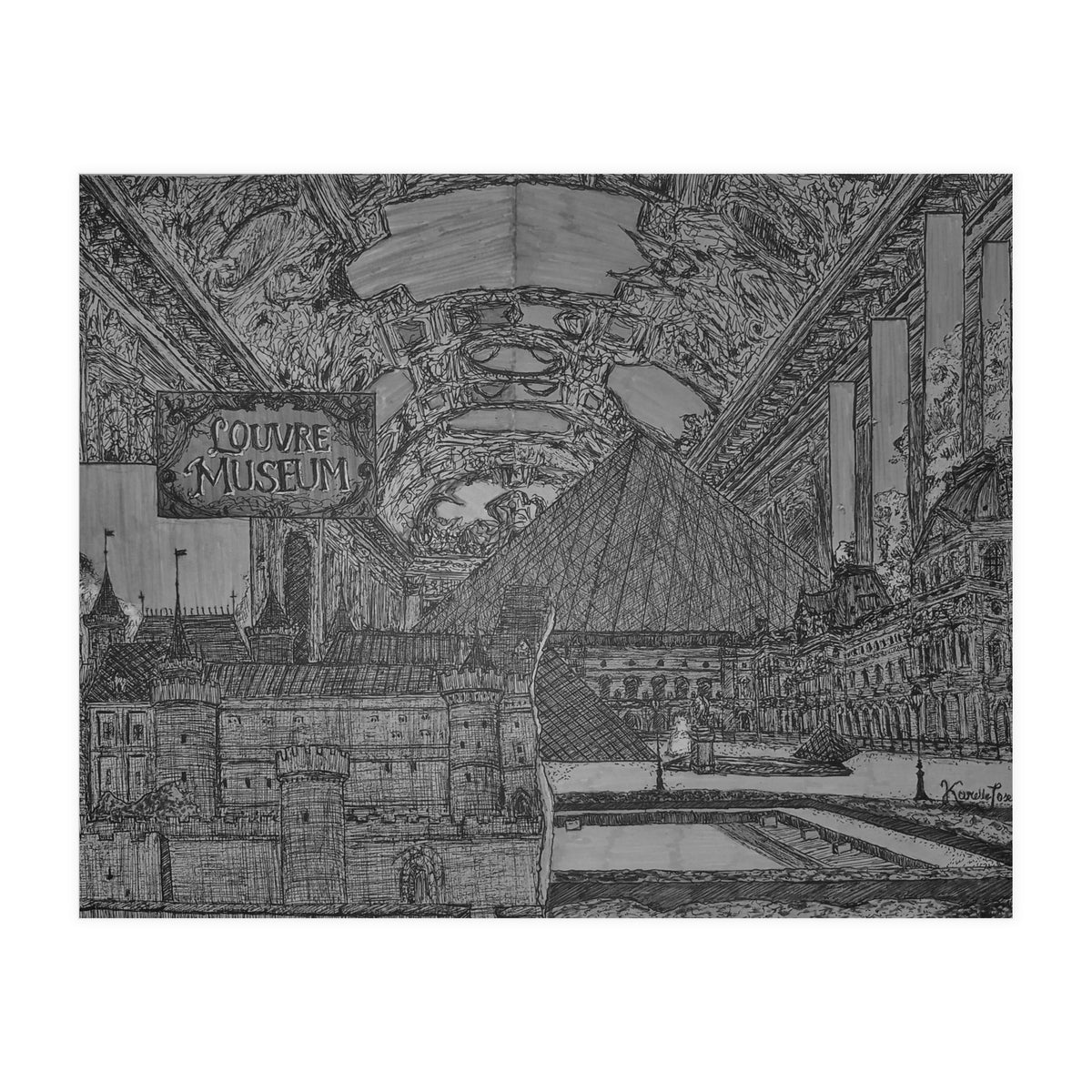 Heydar Aliyev Center B&W (Print Only)