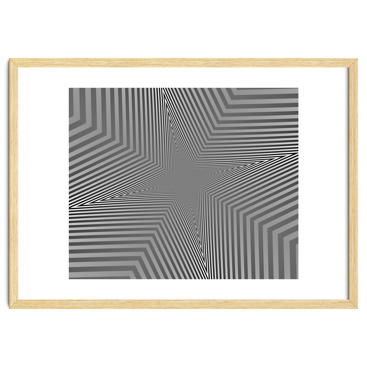 Abstract Triangle Pattern Geometric
