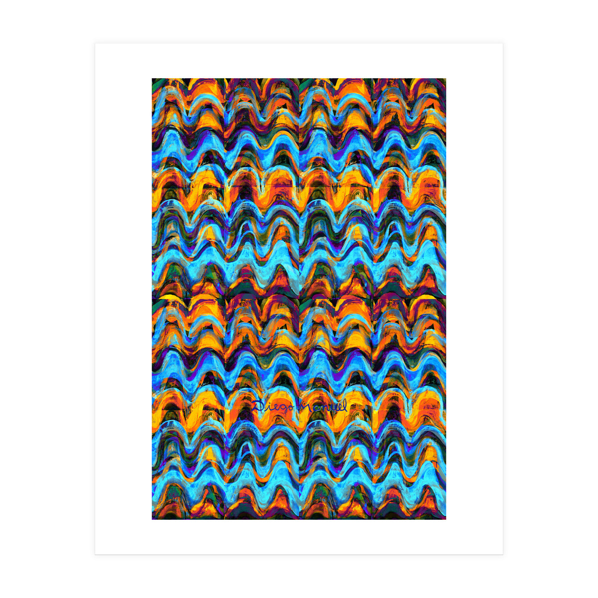 Pop abstract color full (Print Only)