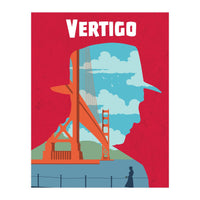 Vertigo movie poster (Print Only)