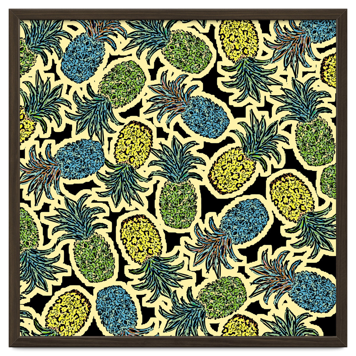 Pineapple Pandemonium Retro Tone