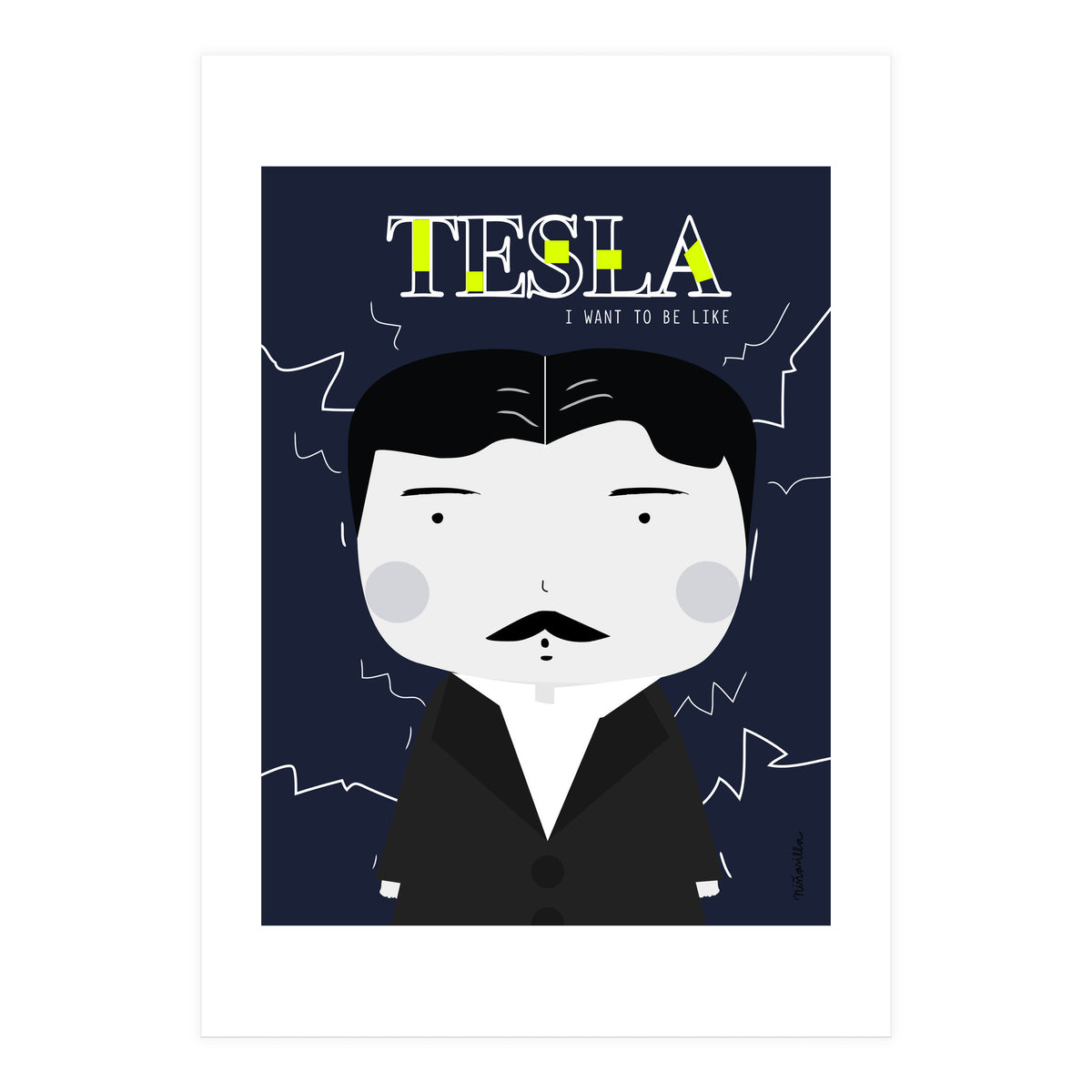 Tesla (Print Only)