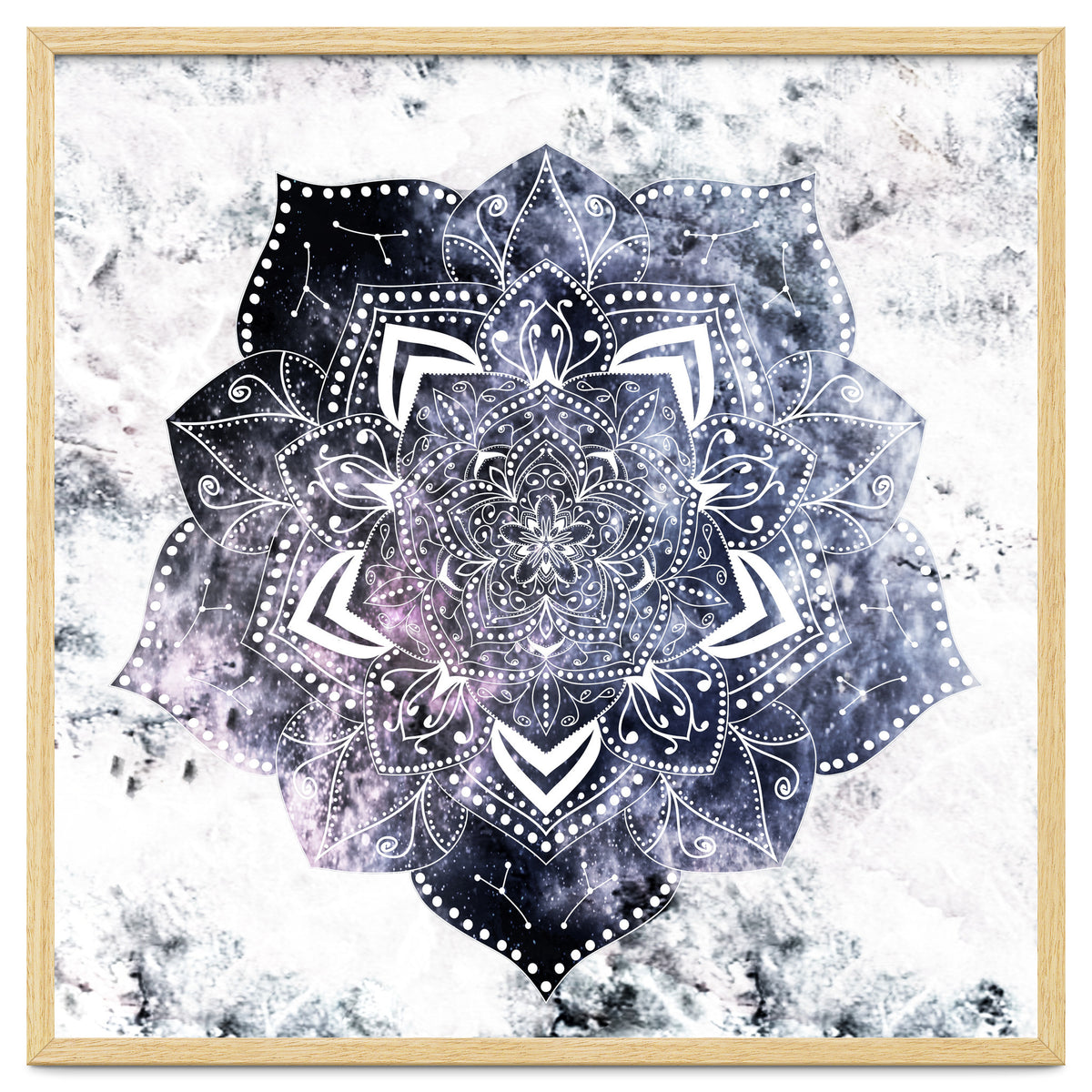 Cancer Constellation Mandala