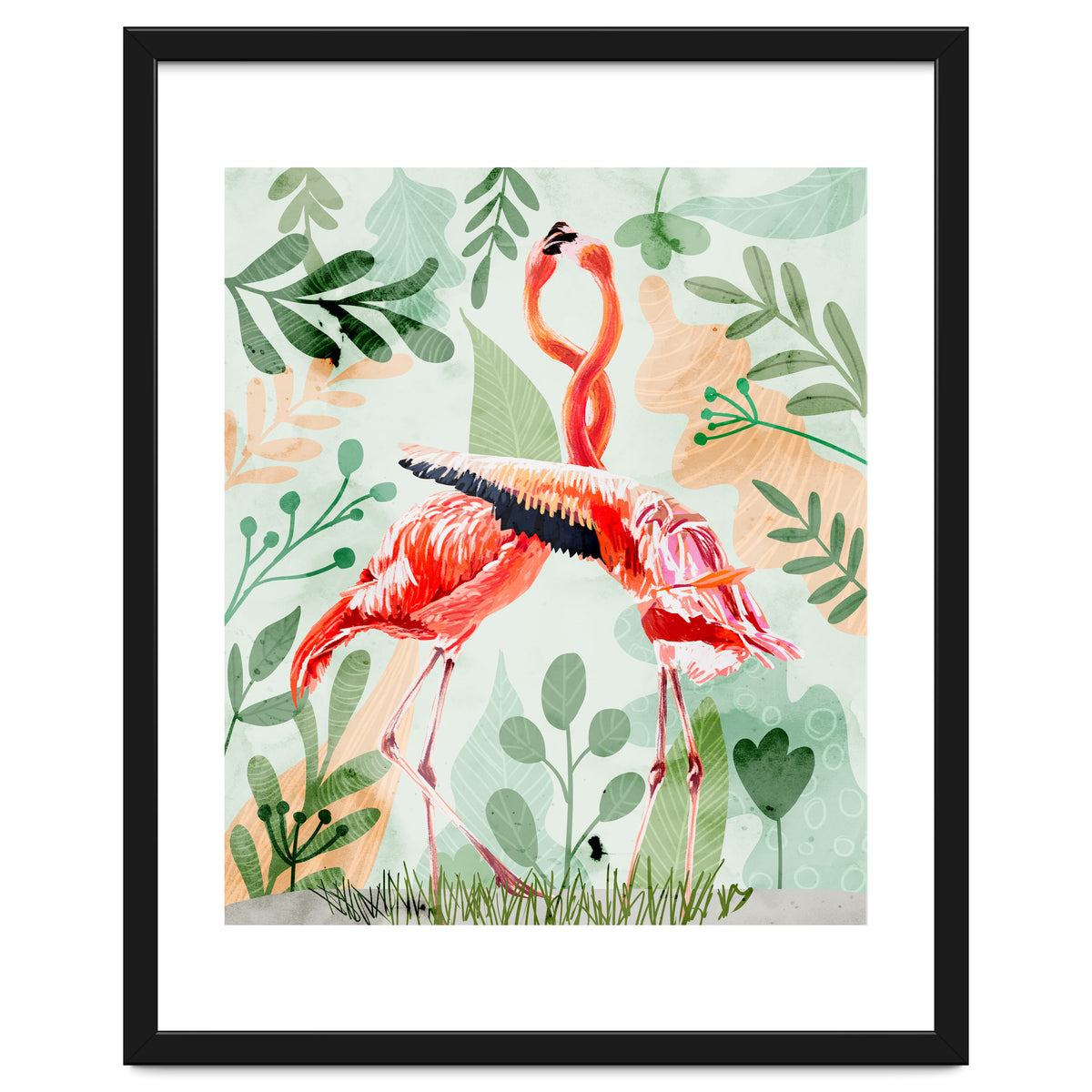 Flamingo Love