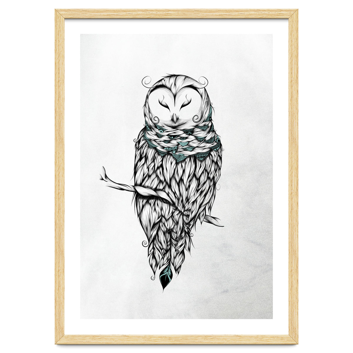 Poetic Snow Owl