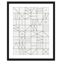 My Favorite Geometric Patterns No.1 - White