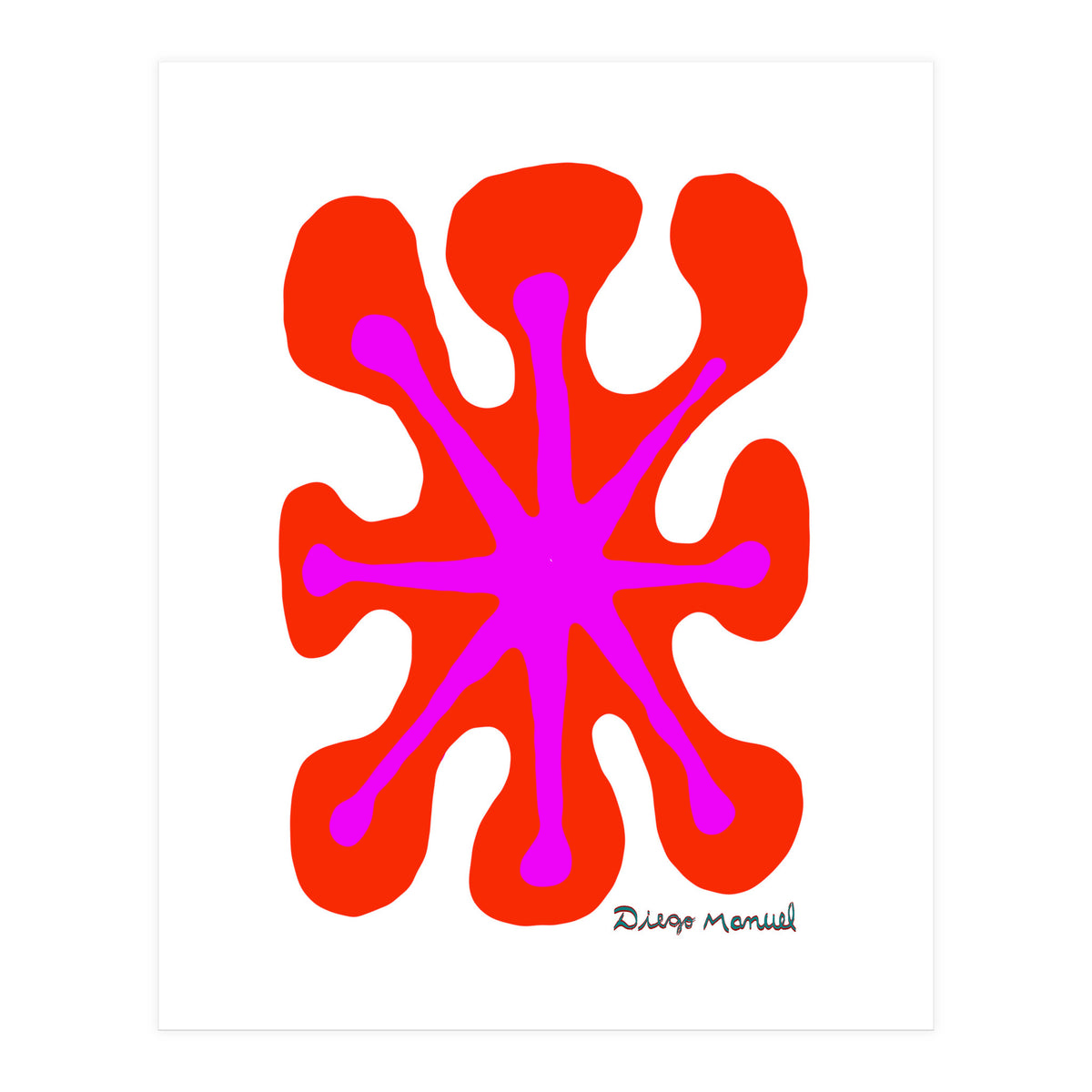 Fuego 94 Copia (Print Only)