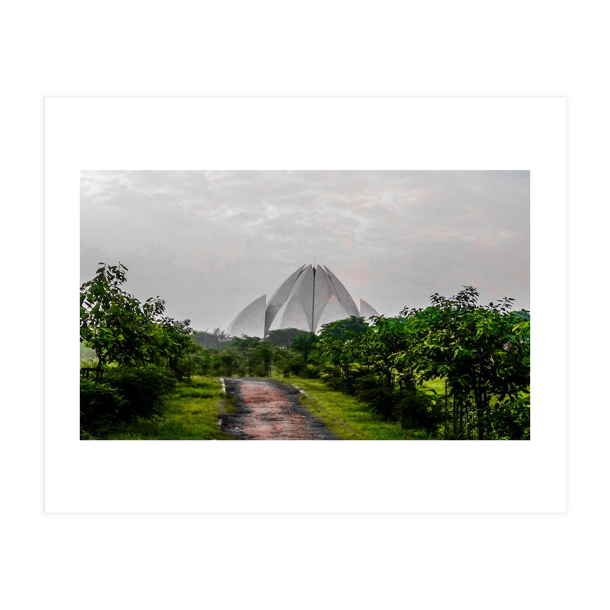 Lotus Temple (Print Only)