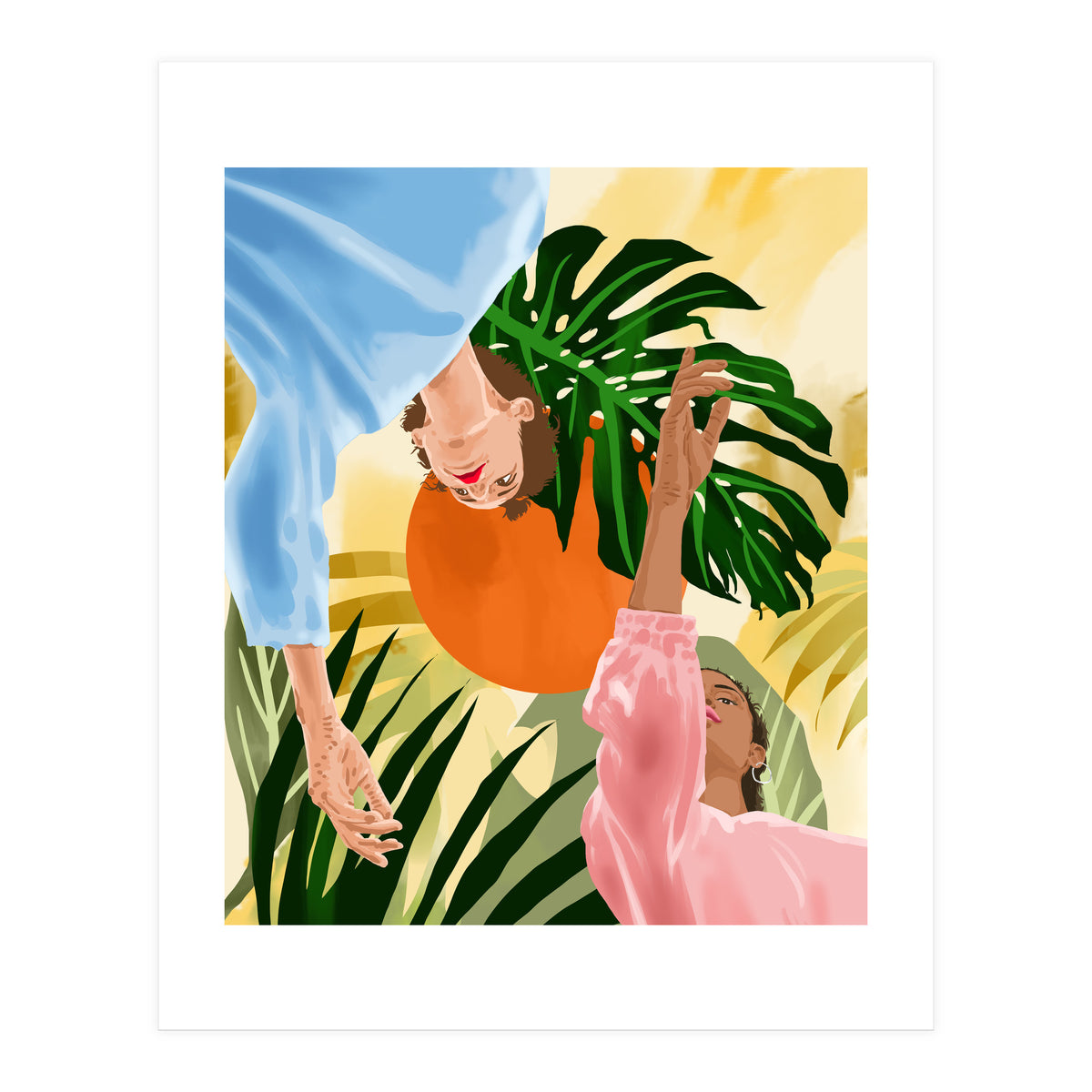 I just need you & some sunsets  (Print Only)