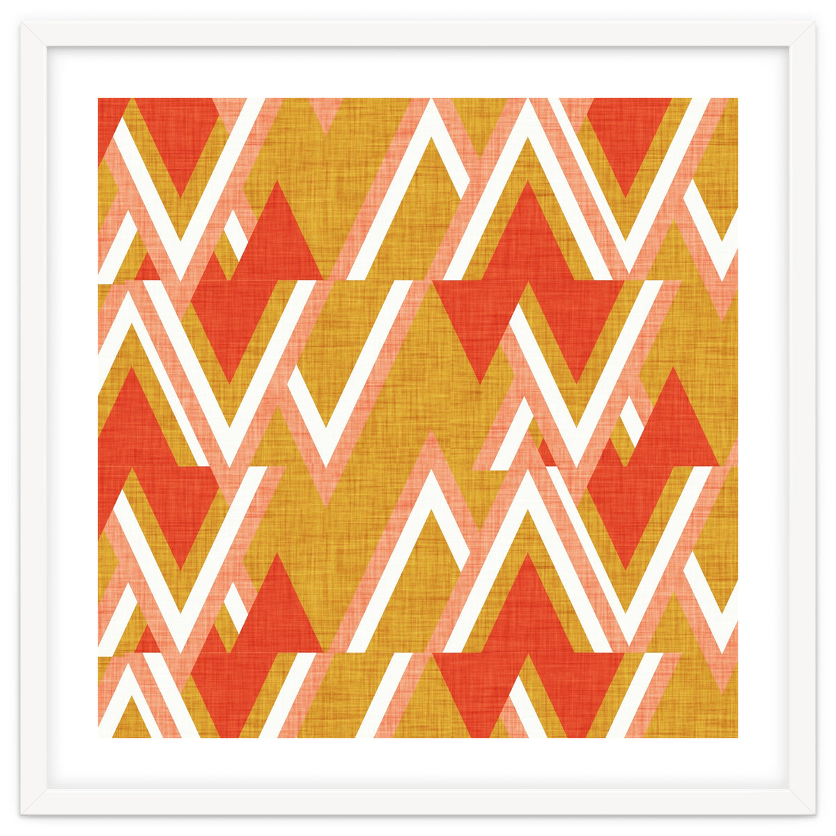 New Mid Mod Woods Mustard