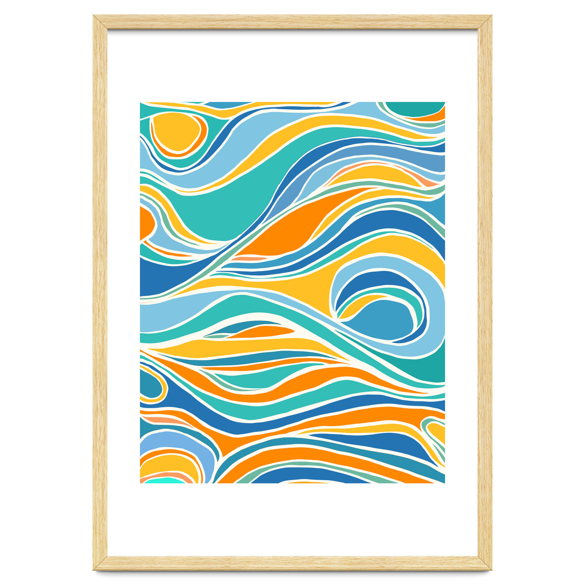 Summer Beach Abstract