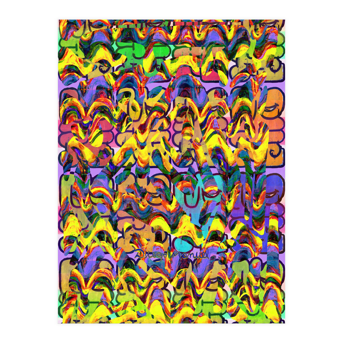 New Graffiti B 14 (Print Only)