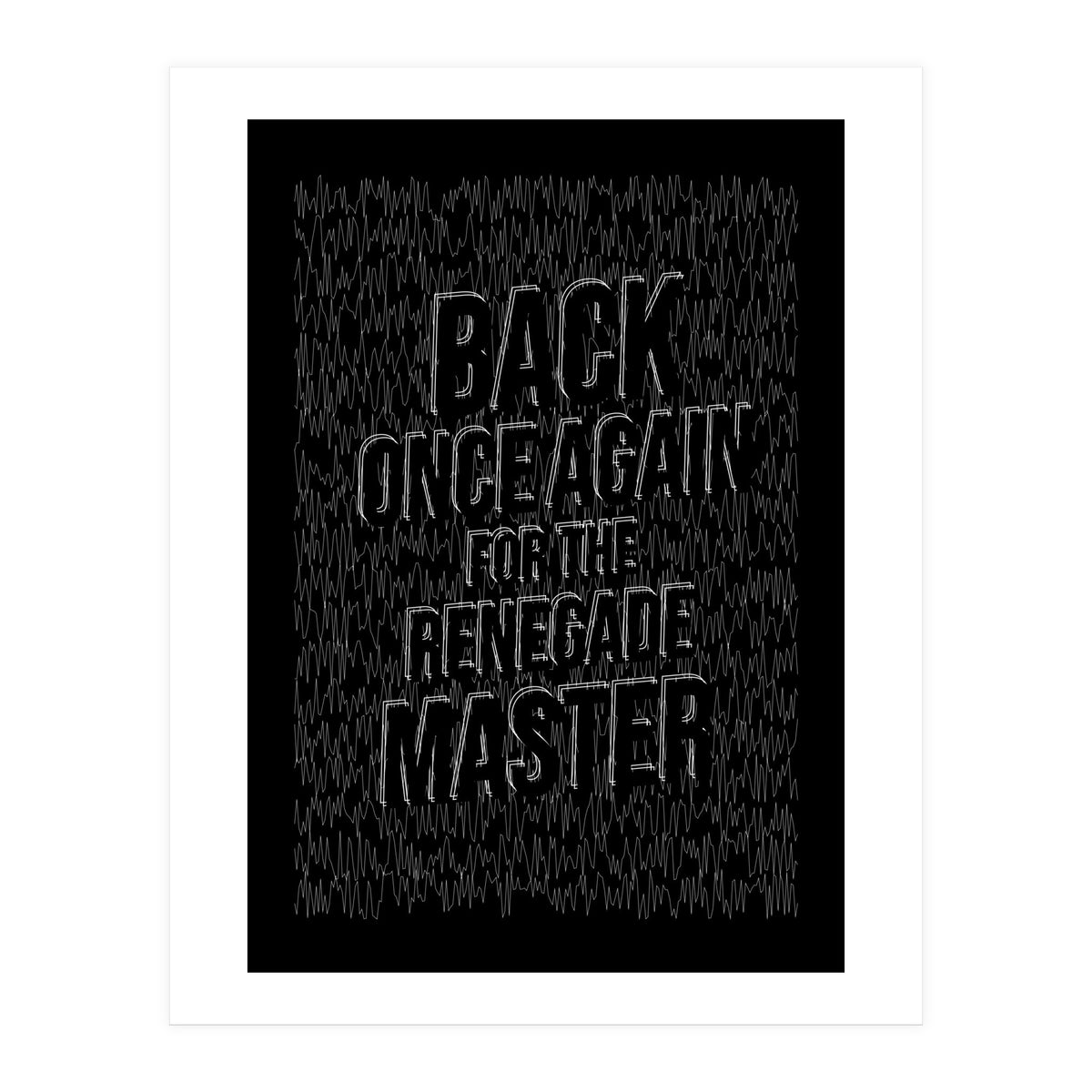 Renegade Master (Print Only)