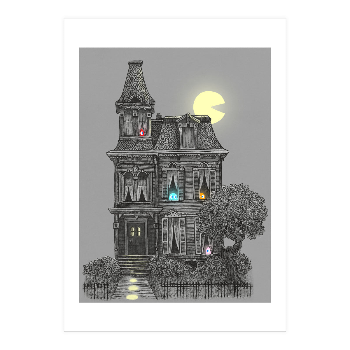 Haunted By The 80 S (Print Only)