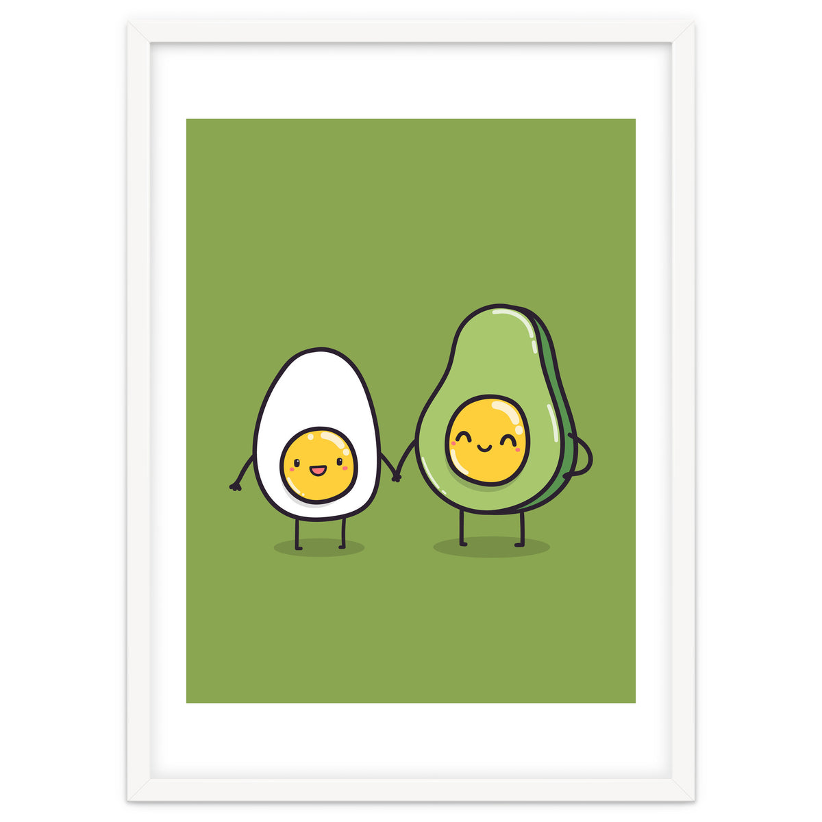 Egg Avocado best friends