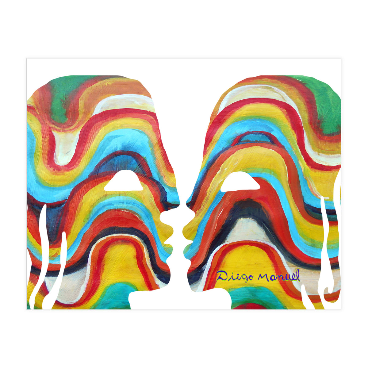 Abstracto Pop Nuevo 7  (Print Only)