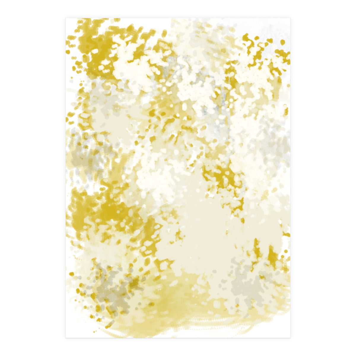 Abstract Yellow (Print Only)