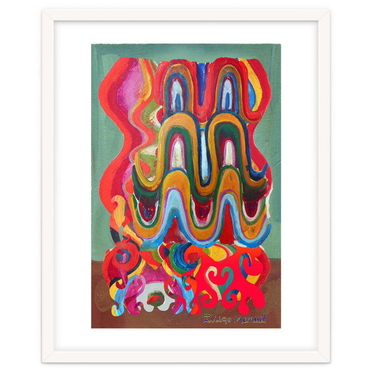 Pop Abstract Asimetrico A1