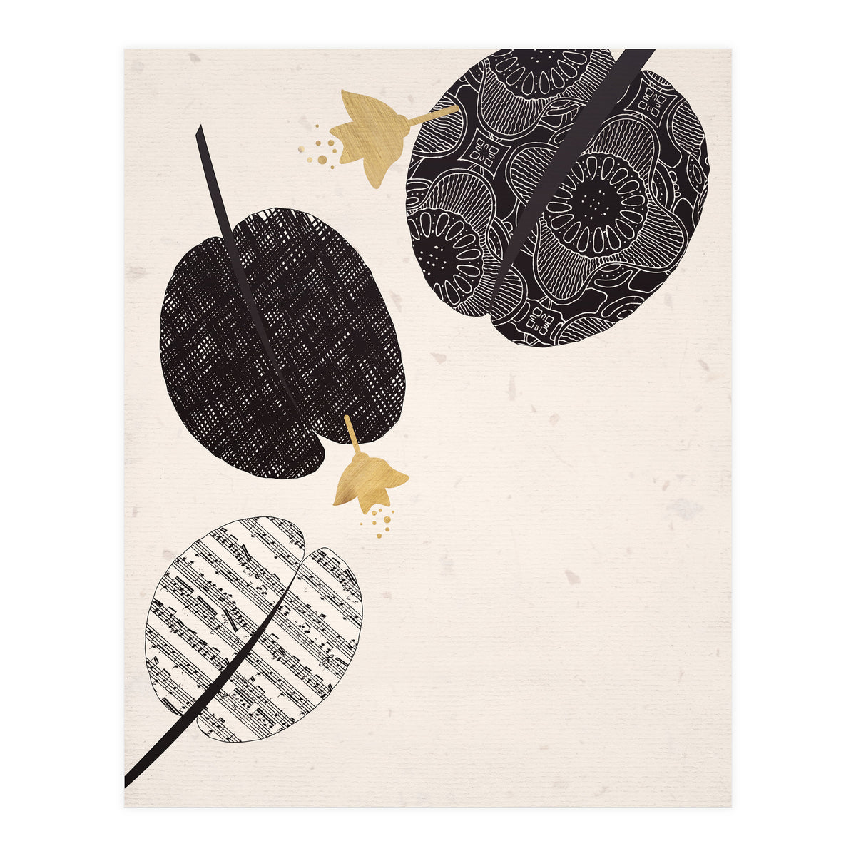 Abstract leaves (Print Only)