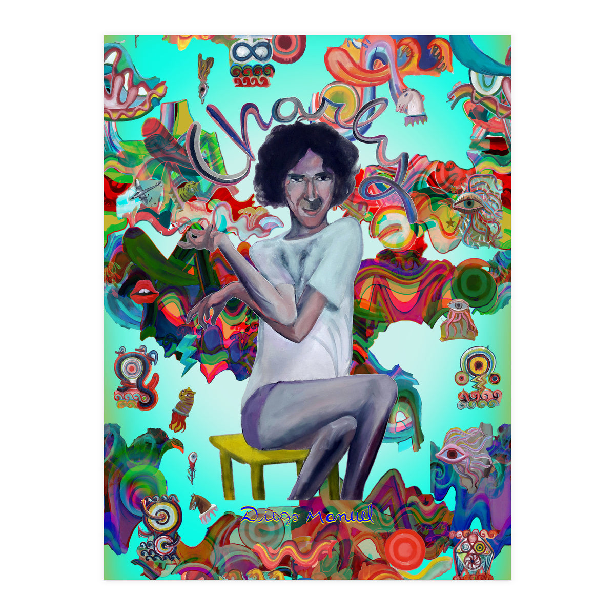 Charly Y Graffitis 4 (Print Only)