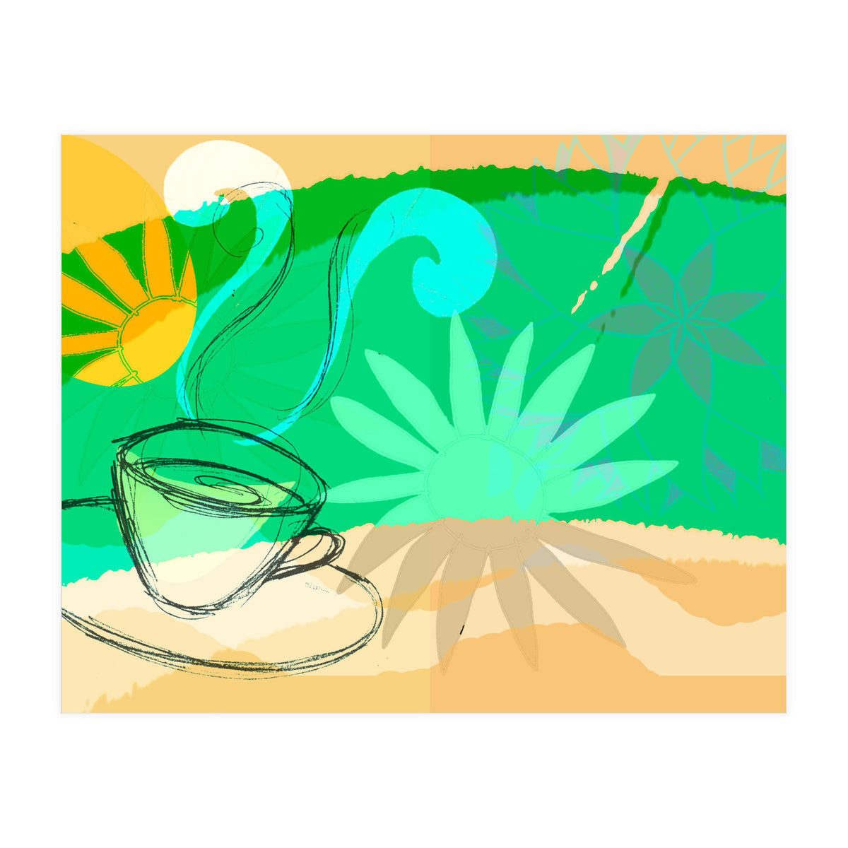 Morning coffee (Print Only)