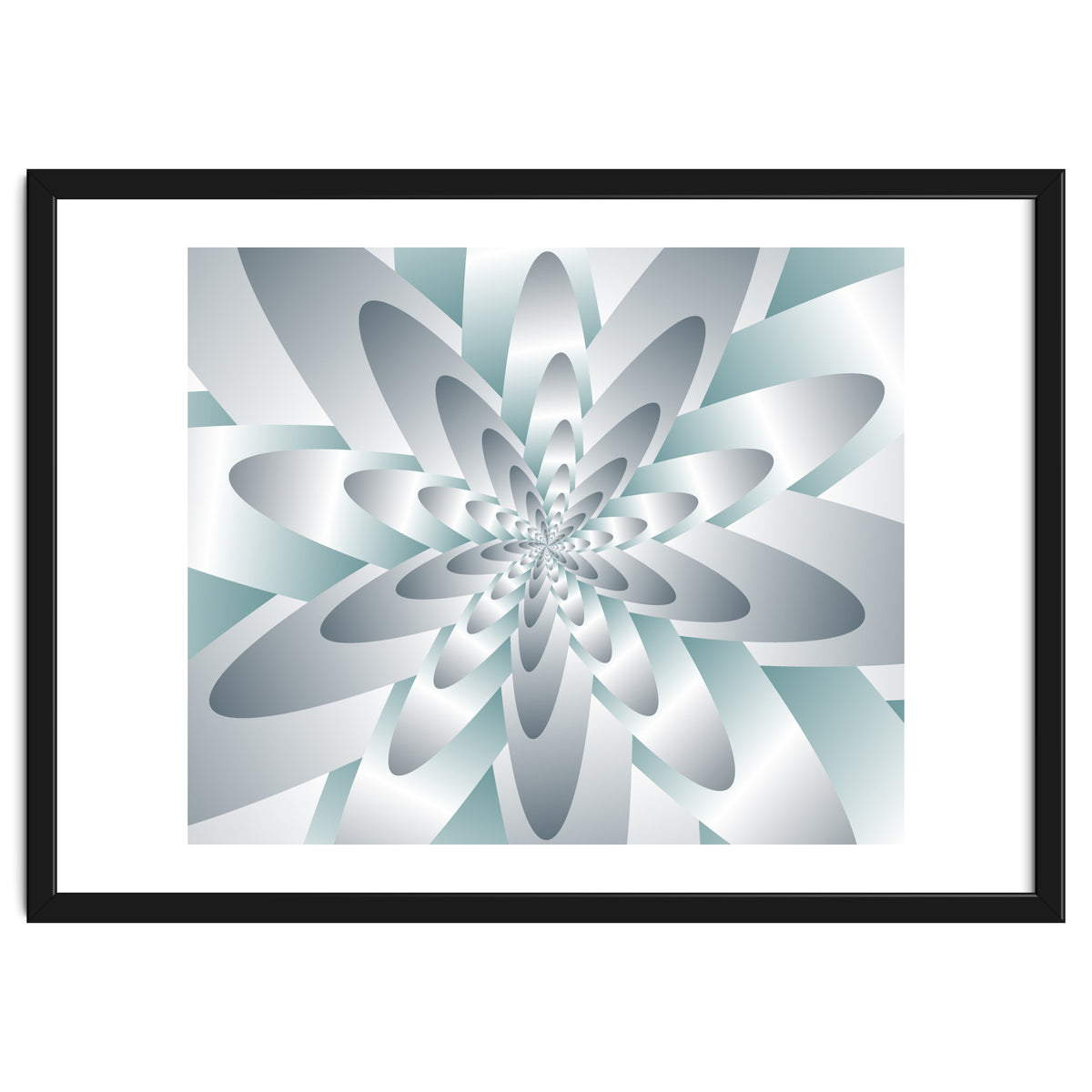 Swirl Flower Pattern
