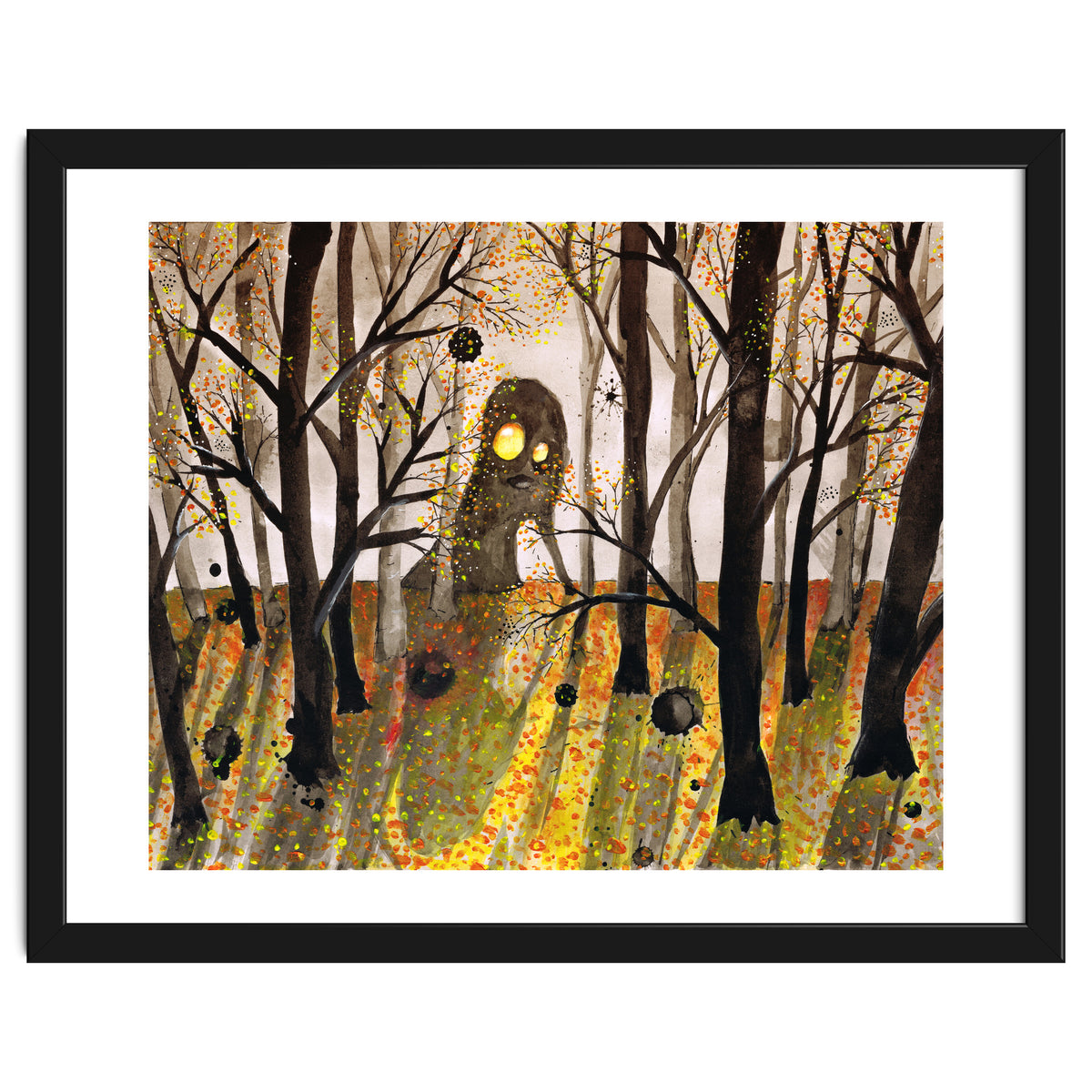 Monster in the woods