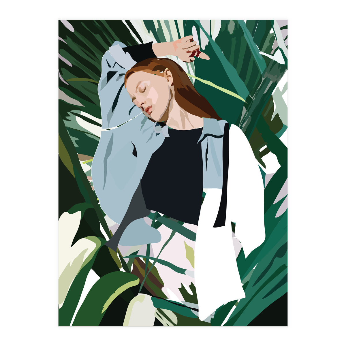 Blue Lady (Print Only)