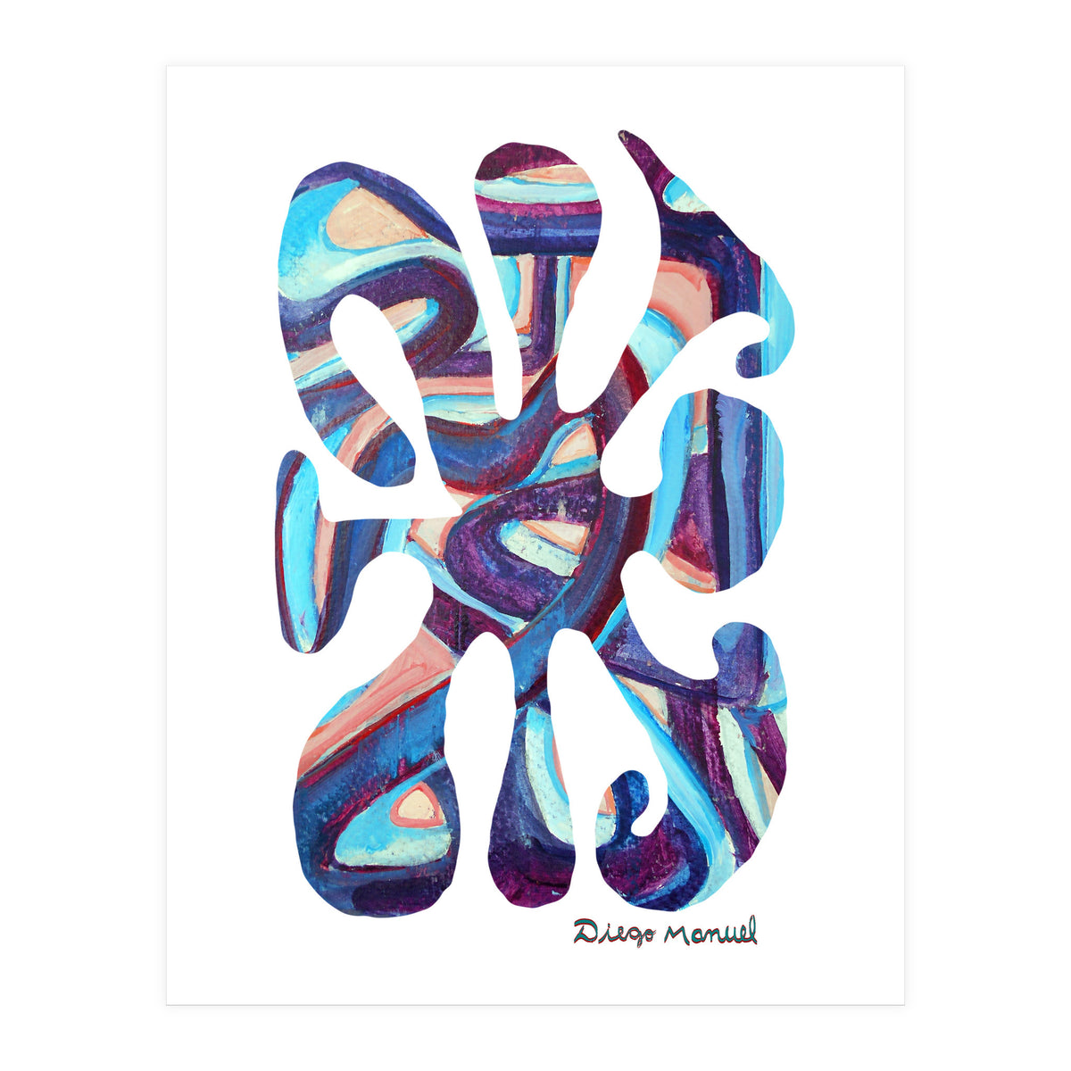 Fuego 166 Copia (Print Only)