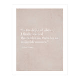 An Invincible Summer By Camus (Print Only) thumbnail